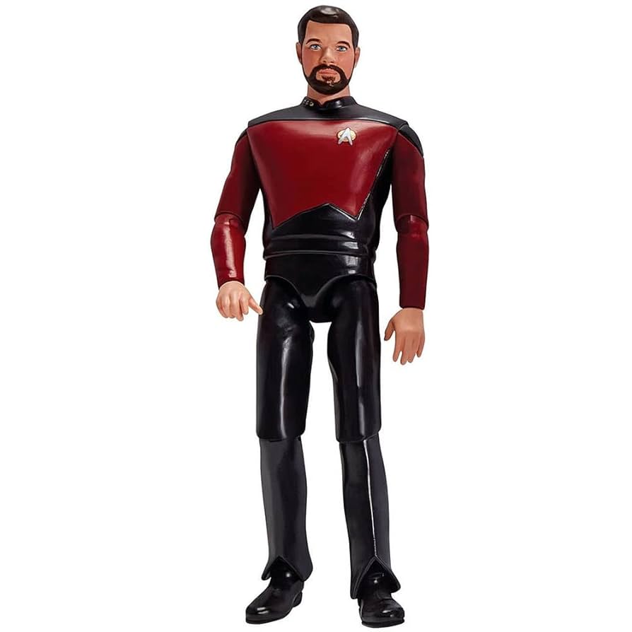 スタートレック  艦隊アカデミー フィギュア ウイリアム ライカー Amazon.co.jp: PlayMates スタートレック TNG コマンダー